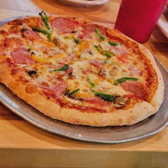 Pizza Capri's - Build your own CB, Bell pepper and mushroom! - Italian Near Me - Denton, Texas Pizza Capri's - Build your own CB, Bell pepper and mushroom! - Italian Near Me - Denton, Texas