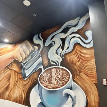 Grace Coffee Roasters - Wall mural - Coffee Roasteries Near Me - Sacramento, California