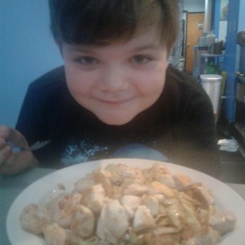 Hirano's Southside - Chicken and shrimp Yakisoba and yes he devoured it! - Japanese Near Me - Savannah, Georgia Hirano's Southside - Chicken and shrimp Yakisoba and yes he devoured it! - Japanese Near Me - Savannah, Georgia