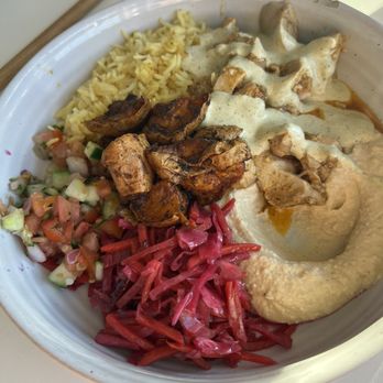 Nosh - Chicken bowl - amazing - Mediterranean Near Me - Park City, Utah