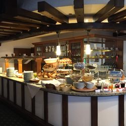 Waldhaus Eifel - The breakfast buffet at the Waldhaus Eifel