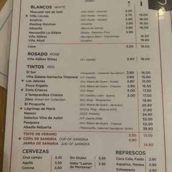 El Sur - Tapas Bars Near Me - Madrid, M El Sur - Tapas Bars Near Me - Madrid, M