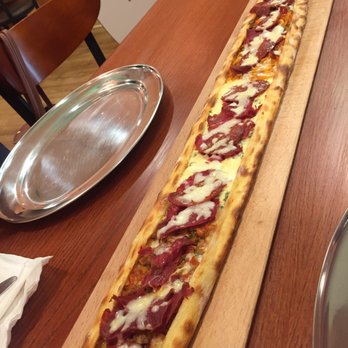 Pide 28 - Pide with extra pastrami - Turkish Near Me - Paterson, New Jersey Pide 28 - Pide with extra pastrami - Turkish Near Me - Paterson, New Jersey