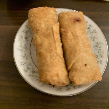 Chan's Garden Restaurant - Shrimp roll . It was good but not a lot of shrimp - Chinese Near Me - La Salle, Illinois