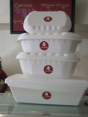 Photo of Tutto Amore Gelato - Laguna Beach, CA, US. To go boxes: keeps it cool for up to an hour!