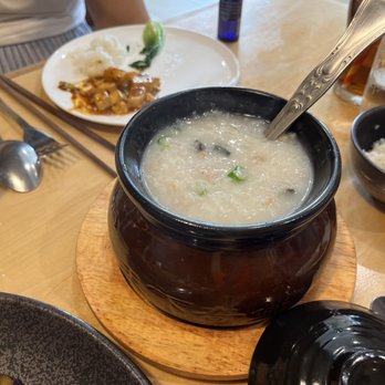 Peter Chang - CONGEE W/ PORK & PRESERVED EGG - Szechuan Near Me - Columbia, Maryland Peter Chang - CONGEE W/ PORK & PRESERVED EGG - Szechuan Near Me - Columbia, Maryland