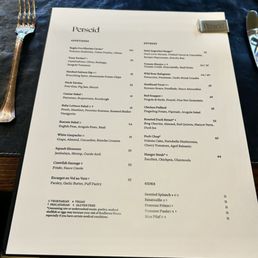 Menu Menu