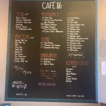 Cafe 86 - Desserts Near Me - San Diego, California
