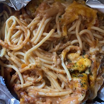 Shooting Star Cafe - Baked Meat Sauce Spaghetti - Desserts Near Me - Oakland, California Shooting Star Cafe - Baked Meat Sauce Spaghetti - Desserts Near Me - Oakland, California