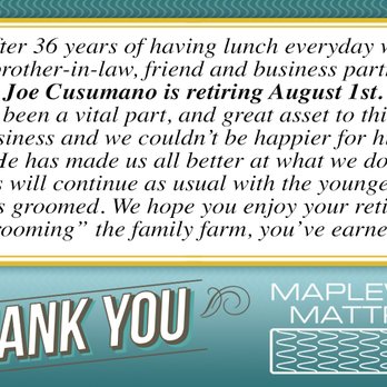Maplewood Mattress - Thank you, Joe! - Mattresses Near Me - Maplewood, Missouri