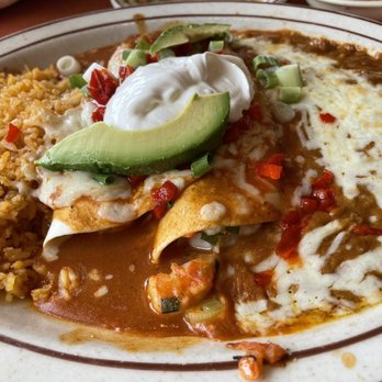 La fuente - Shrimp enchiladas - Mexican Near Me - Wenatchee, Washington
