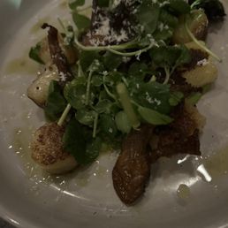 Potatoe Gnocchi itself tasted like fried french fries.