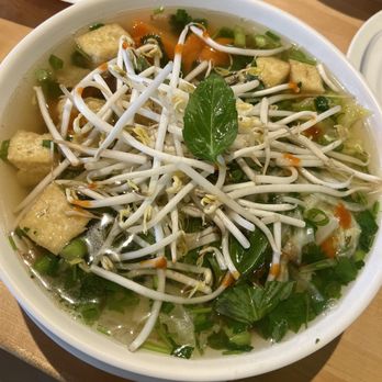 PHO 5UP Hanover - 06. Tofu and Vegetables Pho - with veg broth 5/10 Broth was faintly flavorful, wish it more flavorful. Herbs & veggies were fresh - Vietnamese Near Me - Hanover, Maryland PHO 5UP Hanover - 06. Tofu and Vegetables Pho - with veg broth 5/10 Broth was faintly flavorful, wish it more flavorful. Herbs & veggies were fresh - Vietnamese Near Me - Hanover, Maryland