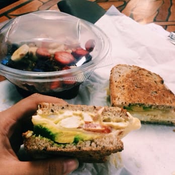 Cafe 160 - Acai bowl and an egg salad sandwich ~ - Breakfast & Brunch Near Me - San Diego, California
