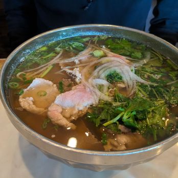Da Lat Quan - Pho with rare steak and brisket - Vietnamese Near Me - Seattle, Washington