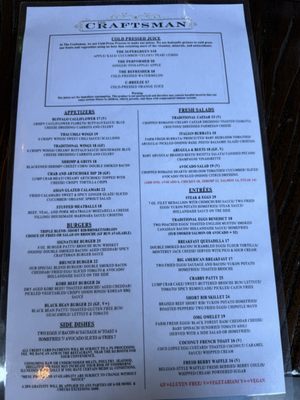 Menu photo 2 The Craftsman Fair Lawn, NJ