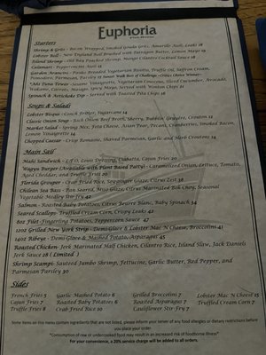 Menu photo 4 Euphoria Fish House Kissimmee, FL Menu photo 4 Euphoria Fish House Kissimmee, FL