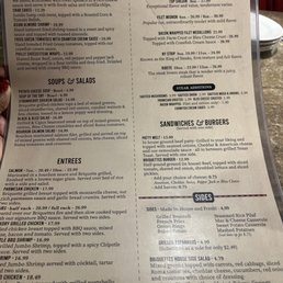 Dinner Menu Dinner Menu