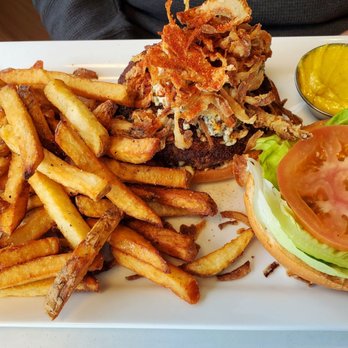 BIN 4 Burger Lounge - Lamb Burger 4.5/5....also great complimentary chips(not shown) - Burgers Near Me - Burnaby, British Columbia BIN 4 Burger Lounge - Lamb Burger 4.5/5....also great complimentary chips(not shown) - Burgers Near Me - Burnaby, British Columbia