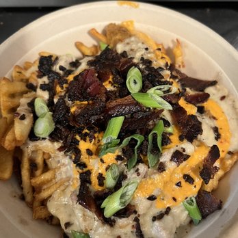 Denver Biscuit Co. - Centennial - Sully fries with black charcoal bacon - Breakfast & Brunch Near Me - Centennial, Colorado Denver Biscuit Co. - Centennial - Sully fries with black charcoal bacon - Breakfast & Brunch Near Me - Centennial, Colorado