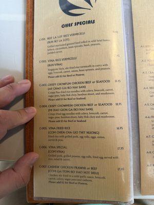 Menu photo 8 Pho Vina Burien Burien, WA Menu photo 8 Pho Vina Burien Burien, WA