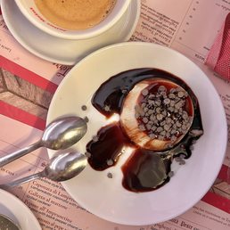 Panna cotta and orzo Panna cotta and orzo