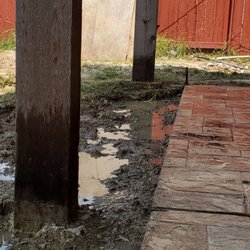 Backyard Paradise Luxury Pools - To extend the pool deck, they cut my existing concrete