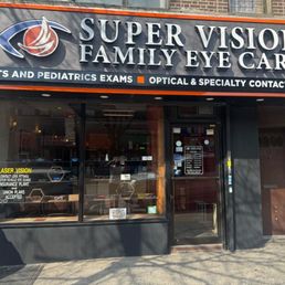 Exterior photo of Super Vision Eye Care - New York, New York Exterior photo of Super Vision Eye Care - New York, New York