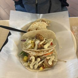 Shrimp tacos