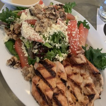 Old Man Rafferty's - Pear and Gorgonzola Salad (with grilled chicken) - American Near Me - Hillsborough, New Jersey Old Man Rafferty's - Pear and Gorgonzola Salad (with grilled chicken) - American Near Me - Hillsborough, New Jersey