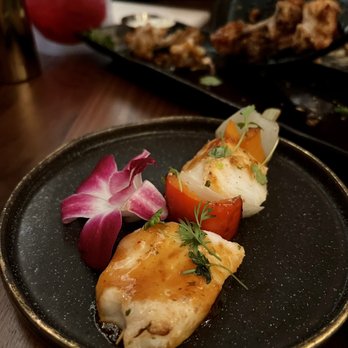 The Moderne - Chilean sea bass skewer - Tapas/Small Plates Near Me - Orlando, Florida The Moderne - Chilean sea bass skewer - Tapas/Small Plates Near Me - Orlando, Florida