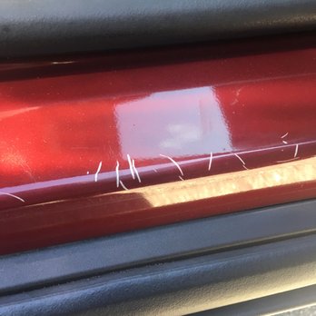 Glendora Chevrolet - Scratches on the passenger door due to technician not using proper protection to protect the paint when installing the headliner - 10/06/19 - Car Dealers Near Me - Glendora, California Glendora Chevrolet - Scratches on the passenger door due to technician not using proper protection to protect the paint when installing the headliner - 10/06/19 - Car Dealers Near Me - Glendora, California