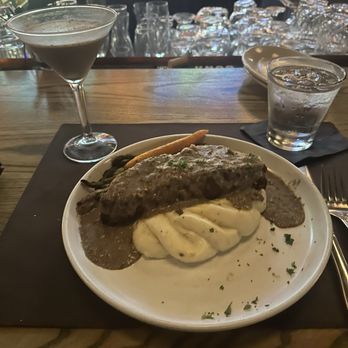 CHoP Chandler - Wagyu Meatloaf w/ mashed potatoes and asparagus - Steakhouses Near Me - Chandler, Arizona