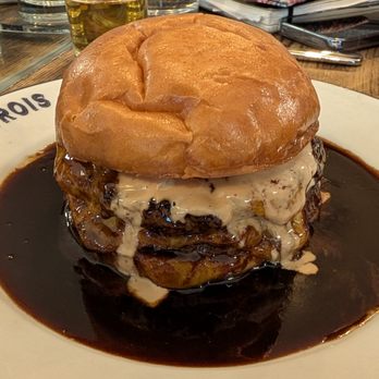 Petit Trois - Big Mec Burger - French Near Me - Los Angeles, California