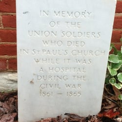 St. Paul's Episcopal Church - Memorial marker in the church cemetery
