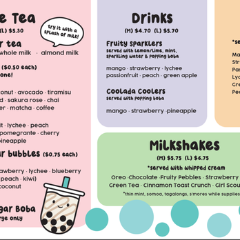 Bubbles07 - Beachwood - Bubbles07 Drinks Menu :) bubbles07.com - Bubble Tea Near Me - Beachwood, New Jersey Bubbles07 - Beachwood - Bubbles07 Drinks Menu :) bubbles07.com - Bubble Tea Near Me - Beachwood, New Jersey