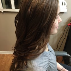 Chandelier Hair Studio - Natural highlights with a hint of red