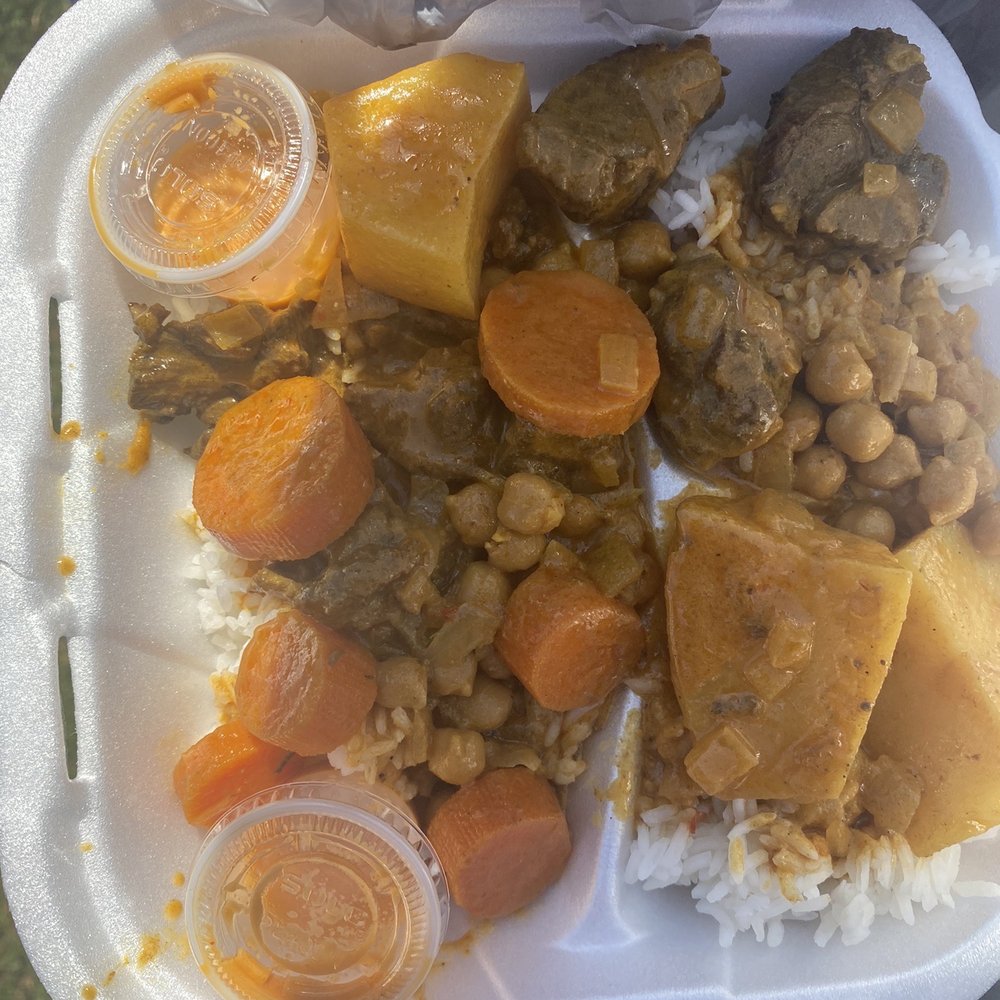 Curried goat
