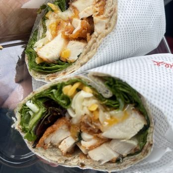 Chick-fil-A - Spicy chicken Chick-fil-A- Cool Wrap - Fast Food Near Me - Roseville, California