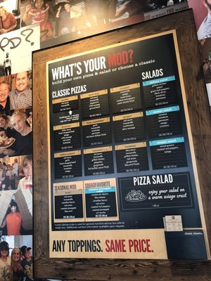 Menu photo 5 MOD Pizza Downey, CA Menu photo 5 MOD Pizza Downey, CA