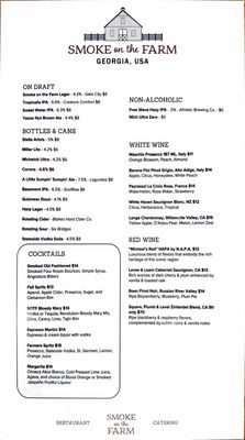 Menu photo 2 Smoke On The Farm Milton, GA Menu photo 2 Smoke On The Farm Milton, GA