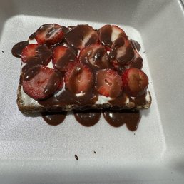 Strawberry Nutella Toast Strawberry Nutella Toast