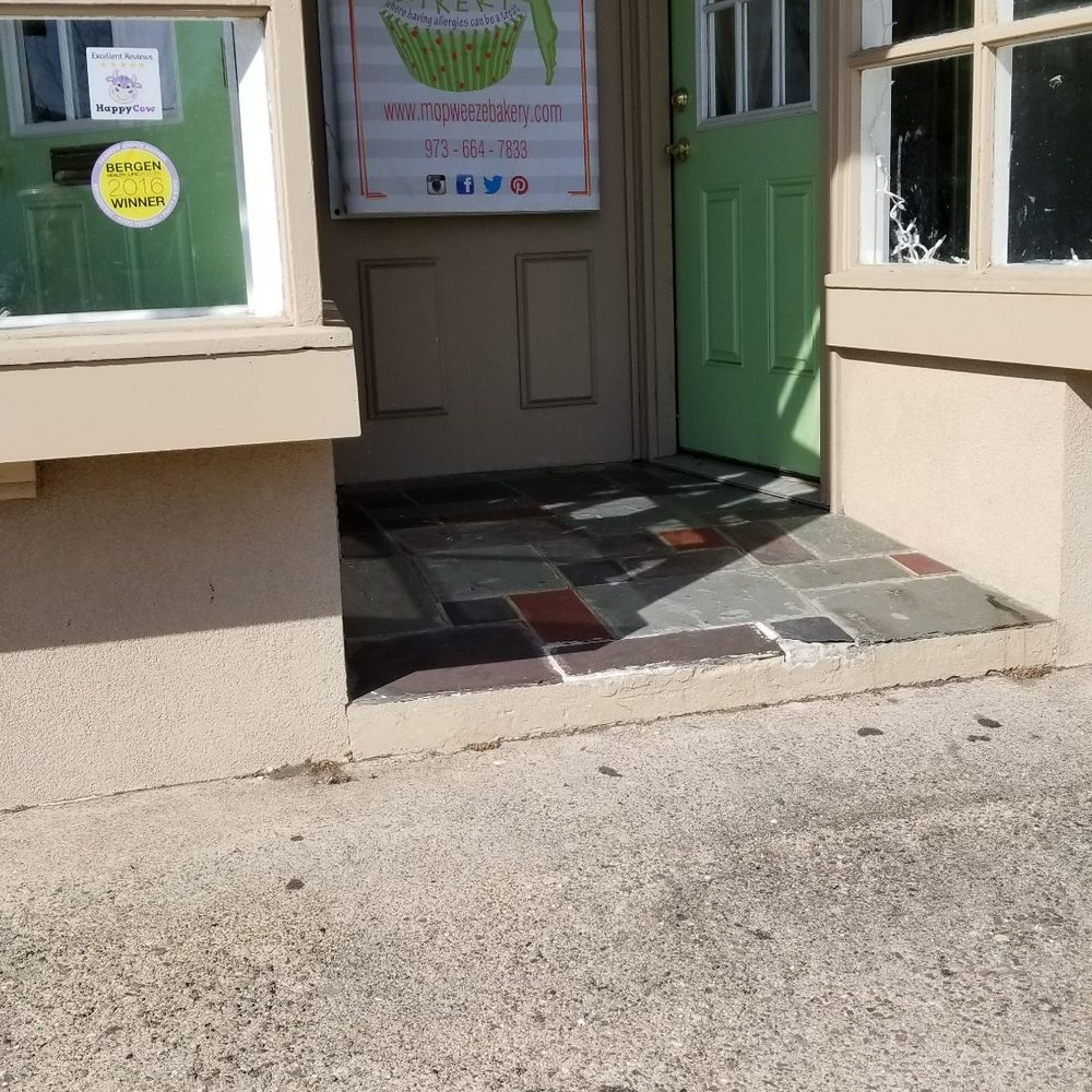 Mo'Pweeze Bakery - Unfortunately, they do not have HC access. There is a step up into the shop. No ramp is available. - Cupcakes Near Me - Rockaway , New Jersey Mo'Pweeze Bakery - Unfortunately, they do not have HC access. There is a step up into the shop. No ramp is available. - Cupcakes Near Me - Rockaway , New Jersey