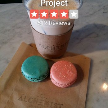 Alchemist Coffee Project - Iced Lavender Milk Tea with Earl Grey (R) and Rose Petal macarons. All this for $10. Pricey yes, but delicious, definitely! :D - Coffee & Tea Near Me - Los Angeles, California Alchemist Coffee Project - Iced Lavender Milk Tea with Earl Grey (R) and Rose Petal macarons. All this for $10. Pricey yes, but delicious, definitely! :D - Coffee & Tea Near Me - Los Angeles, California