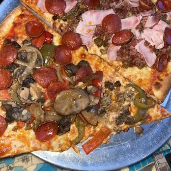 Evio's Pizza & Grill - Meat Lovers Pizza Supreme Pizza - Pizza Near Me - North Miami, Florida