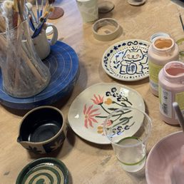 Free collage making + painting night