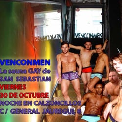 Sauna Venconmen - VIERNES 30 Octubre SOLO 10€ ENTRADA UNA CONSUMICIÓN SENCILLA INCLUIDA. (De 23:00h a 4:00h luego seguimos normal.)