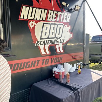 Nunn Better BBQ And Catering - I am sorry we did not take a picture of the food! We ate it to fast! - Food Trucks Near Me - Sarasota, Florida Nunn Better BBQ And Catering - I am sorry we did not take a picture of the food! We ate it to fast! - Food Trucks Near Me - Sarasota, Florida