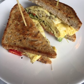 H Cafe - Avocado ado Egg Sandwich ($10) - Breakfast & Brunch Near Me - Los Angeles, California