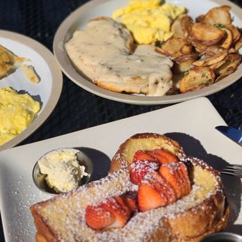 Toast - My friend ordered the "MYO biscuits and gravy" - Breakfast & Brunch Near Me - Temecula, California